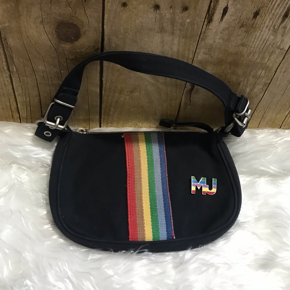 Marc Jacobs Rainbow Canvas Mini Purse